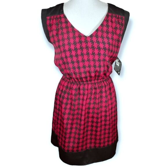 BEBOP RED & BLACK DRESS SZ.M NWT - Picture 1 of 7